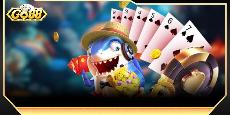 Bắn cá GO88 đa dạng chủ đề, đồ họa siêu hút mắt