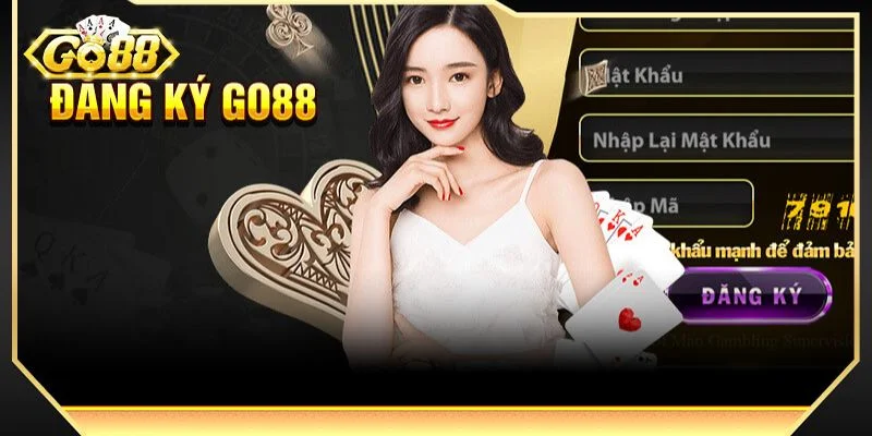 Bet thủ cần điền thông tin chính xác khi đăng ký tài khoản tại sảnh cược uy tín GO88