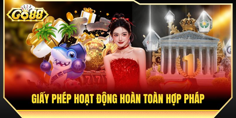 Giấy phép hoạt động chính quy từ Isle Of Man
