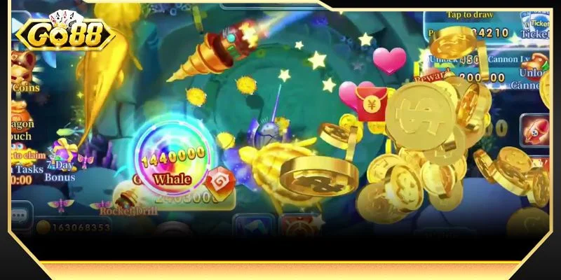 Gợi ý vài kỹ năng siêu đỉnh khi cược săn cá Ngũ Long tại GO88