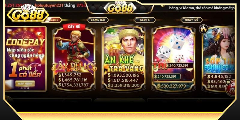 Nạp tiền thành công để trải nghiệm game an toàn